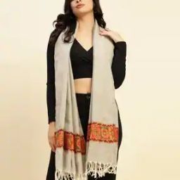 Women Woven Shawl-image-2