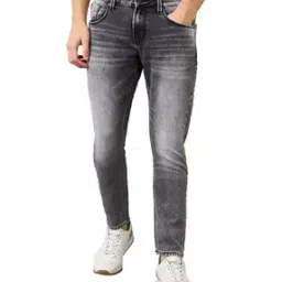 spykar Men Mid-Wash Slim Fit Jeans-picture-48