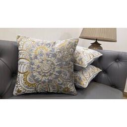 Set of 3 Floral Woven Cushion Covers 16" x 16"-image-2