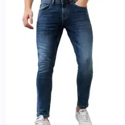 spykar Men Mid-Wash Slim Fit Jeans-picture-17