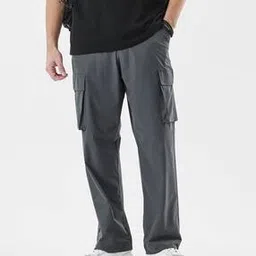 snitch Men Relaxed Fit Cargo Pants-picture-15