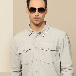 JJ S12968 Men Full-Rim Frame Aviator Sunglasses-image-72