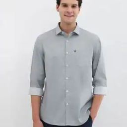 Men Geometric Printed Slim Fit Shirt-picture-6