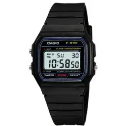 D002 Vintage Unisex (F-91W-1Q) Digital Wrist Watch-image-14