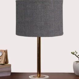 devansh Table Lamp with Jute Shade image 1