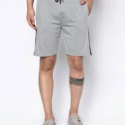 glito Mid-Rise Shorts with Striped Detail-picture-5