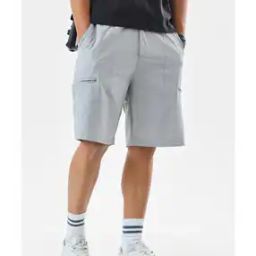 Men City Shorts with Drawstring Waist-image-36