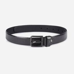 Men Belt with Metal Buckle Closure-image-20