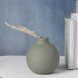 Round Shaped Ceramic Vase-image-35