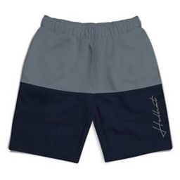 Colourblock Bermuda Shorts with Elasticated Waist-picture-7