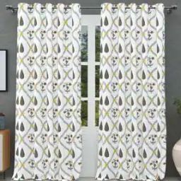 Block Print Cotton Window Curtain-47