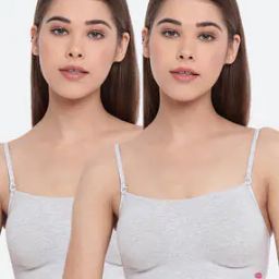 Pack of 2 Heathered Non-Padded Bras-picture-23