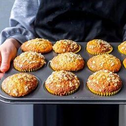 Non-Stick 12 Hole Deep Baking Pan-image-2