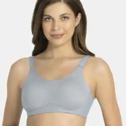 Non-Padded Non-Wired Full Coverage Cloudsoft Super Support Bra  - BRA77501-image-12