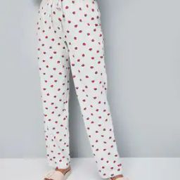 Women Printed Regular Fit Pyjamas with Drawstring Waist-2
