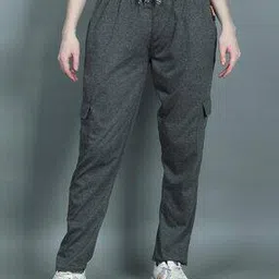 dywer Women Heathered Print Straight Track Pants-picture-39
