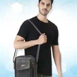 Men Sling Bag with Adjustable Strap-40
