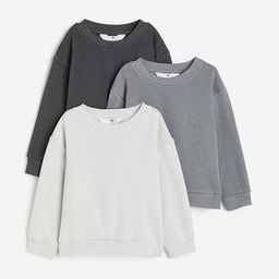 Boys Pack of 3 Regular Fit Round-Neck Sweatshirts-image-71