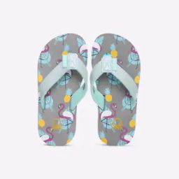 Kitsch Print Thong-Strap Flip-Flops-image-90