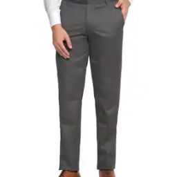 Flat-Front Trousers with Insert Pockets-image-20