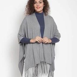 Front-Open Long Cardigan with Tassels-7