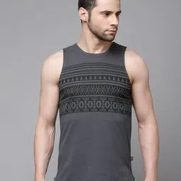 rigo Aztec Print Round-Neck Vest-picture-37