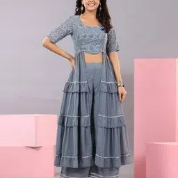 Women Georgette 2-Piece Sets-image-34
