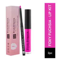 Lip Gloss & Lip Liner Lip Kit - Foxy Fuchsia-45