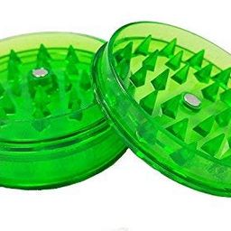 OutonTrip 3-Part Acrylic Herb Grinder/Crusher with Storage | Mix Colors | Durable, Lightweight & Sharp Teeth for Efficient Grinding image 2