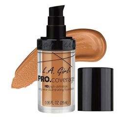 l a girl Pro Coverage Hd Foundation Tan image 1