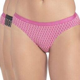 1525 Medium Coverage Super Combed Cotton Mid Waist Bikini with Exposed Waistband and StayFresh Treatment-picture-32