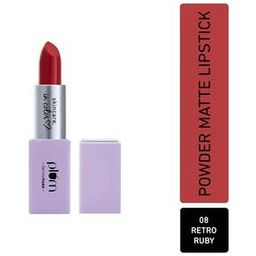 Velvet Haze Powder Matte Lipstick - 08 Retro Ruby-12