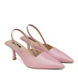 Women Slingback Kitten-Heeled Shoes-image-90