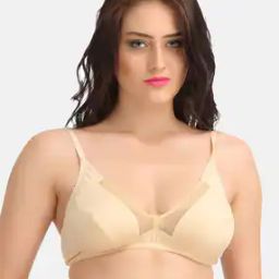 Women Solid Non-Padded Full Cup Wirefree Everyday Bra-image-40