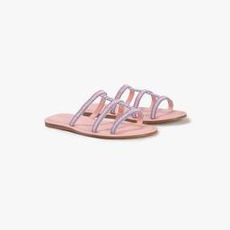 Embellished Slip-On Flat Sandals-image-63