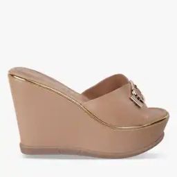 Women Metal Accent Wedges-21