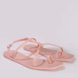Women Toe-Ring Flat Sandals-32