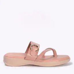 Women Toe-Ring Flip-Flops with Metal Accent-19