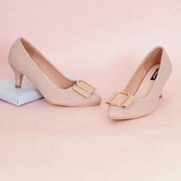 Women Pointed-Toe Slip-On Pumps-image-35