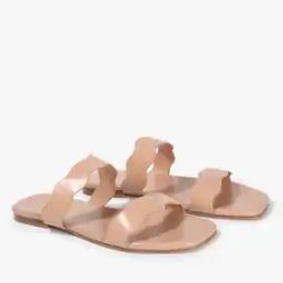 Dual-Strap Slip-On Sandals-image-78