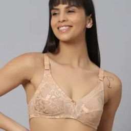 Full Coverage Bra with Adjustable Strap-image-1