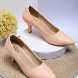 Slip-On Kitten Heeled Pumps-image-59