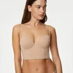marks & spencer Body Define Low Back Wired Push Up Bra-picture-10