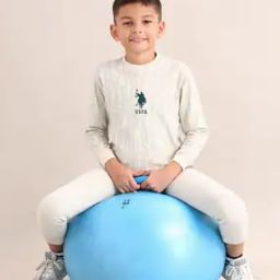 Boys Striped Regular Fit Sweatshirt-picture-34