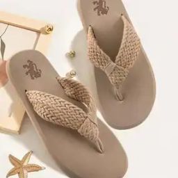 Women Flip-Flops with Synthetic fibre upper-image-57