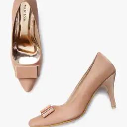 Pointy-Toe Pumps with Metal Accent-image-15