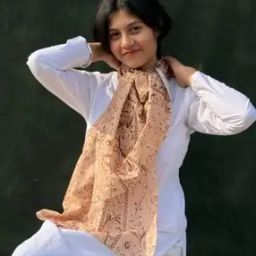 Women Floral Print Cotton Scarf-image-45