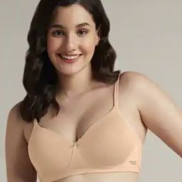 Lightly-Padded Non-Wired Full Coverage Seamless T-Shirt Bra - EB022-picture-11
