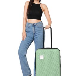 DKNY DNA Textured Hard-Sided Cabin Trolley Bag-46