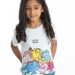 Girls Printed Regular Fit Crew-Neck T-Shirt-image-16